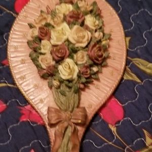 Vintage handheld mirror